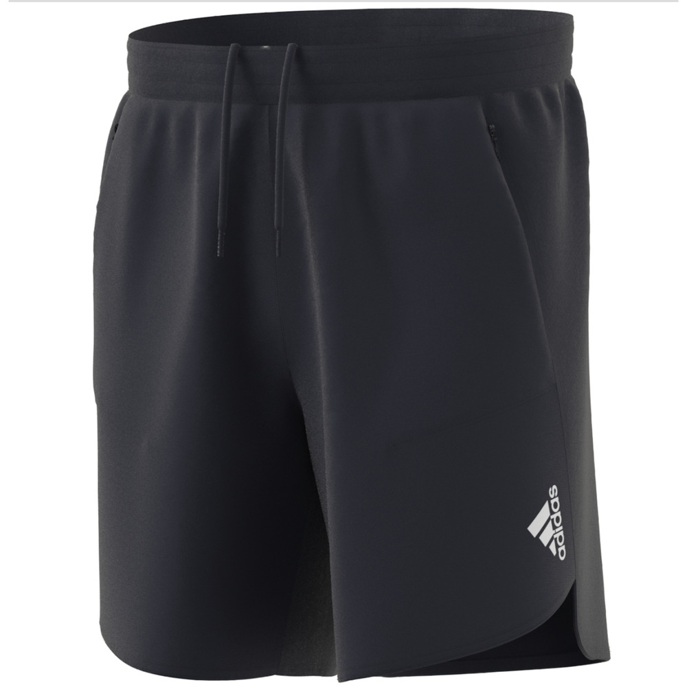 Adidas Men Reflective Badge of Sport 9" Training Shorts Legend Ink Size L